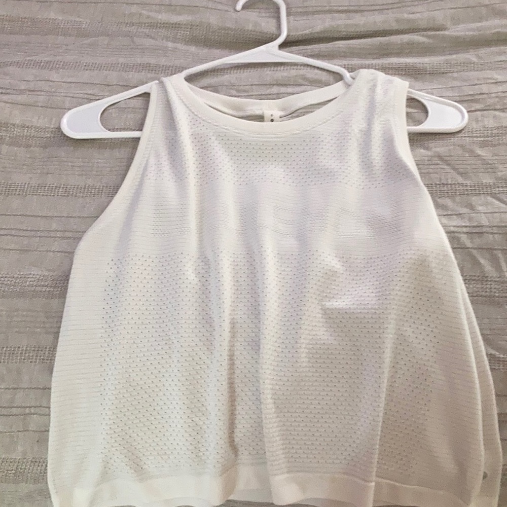 Lululemon white tank top